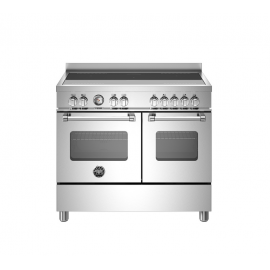 BERTAZZONI MAS105I2EXT Κουζίνα Ηλεκτρική με Επαγωγικές Εστίες 100cm Inox